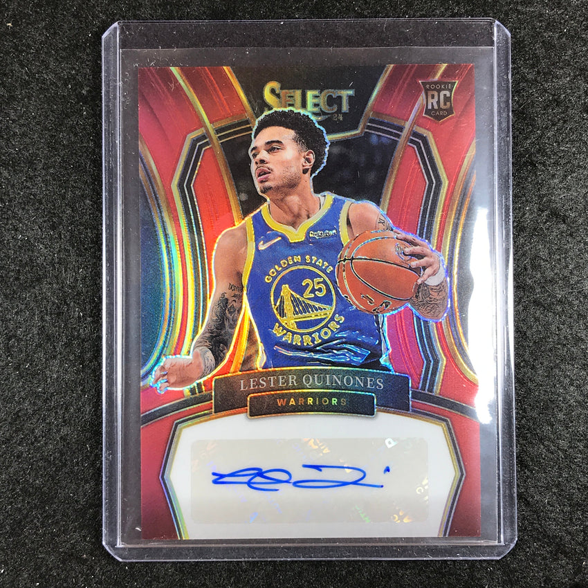 2023-24 Select LESTER QUINONES Rookie Signatures Auto Red 75/99