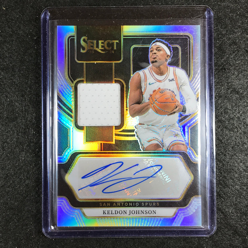 2023-24 Select KELDON JOHNSON Autographed Memorabilia Jersey Auto Base 95/125