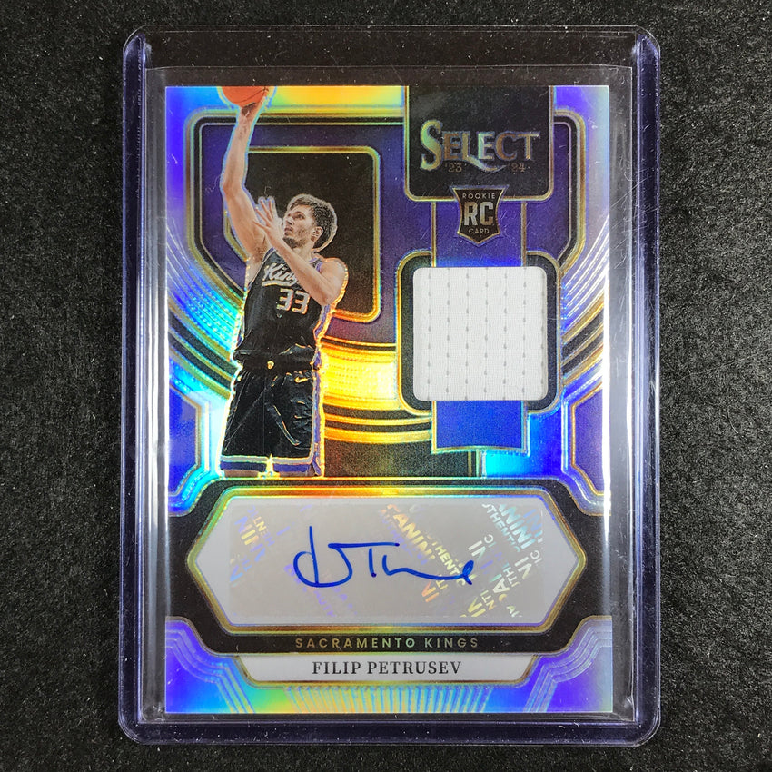 2023-24 Select FILIP PETRUSEV Rookie Jersey Auto Base 22/199