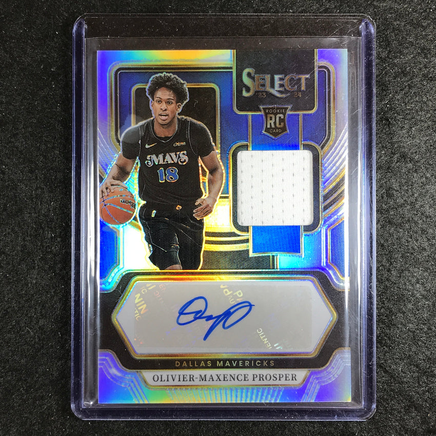 2023-24 Select OLIVIER-MAXENCE PROSPER Rookie Jersey Auto Base 138/199