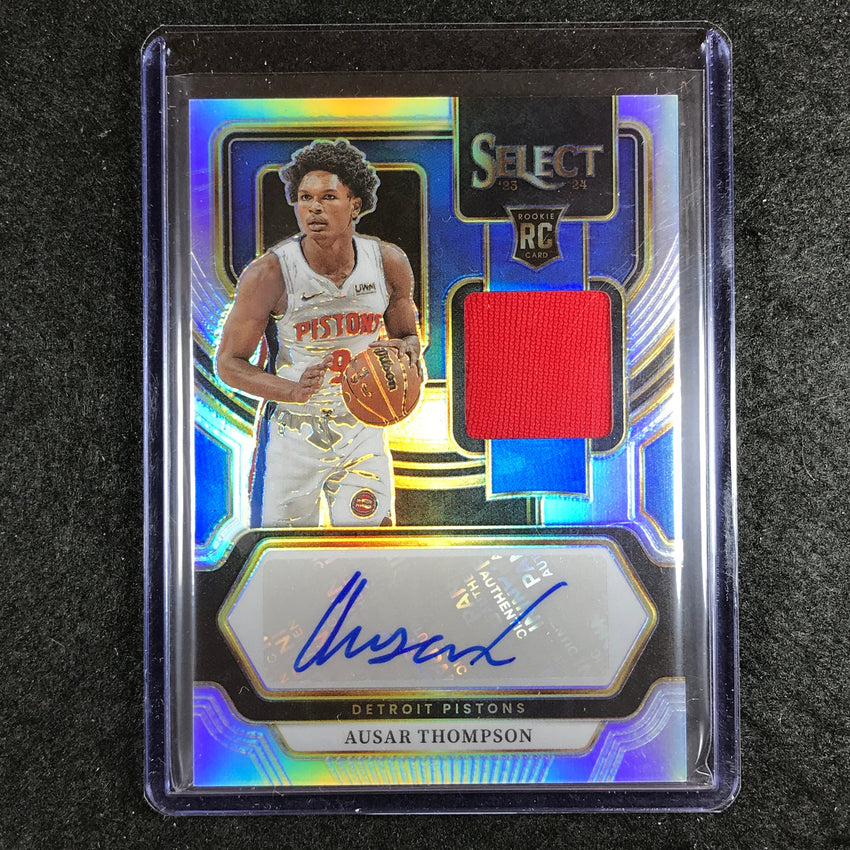 2023-24 Select AUSAR THOMPSON Rookie Jersey Auto Base 162/199