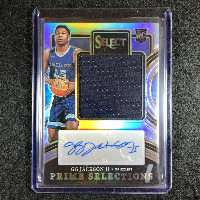 2023-24 Select GG JACKSON II Prime Selections Rookie Jersey Auto Base 31/99