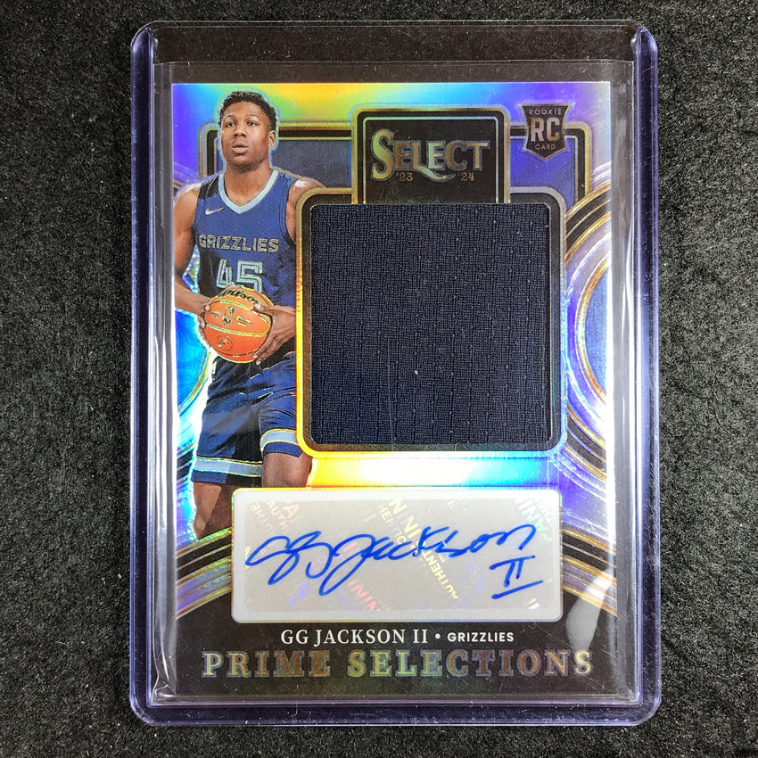 2023-24 Select GG JACKSON II Prime Selections Rookie Jersey Auto Base 63/99