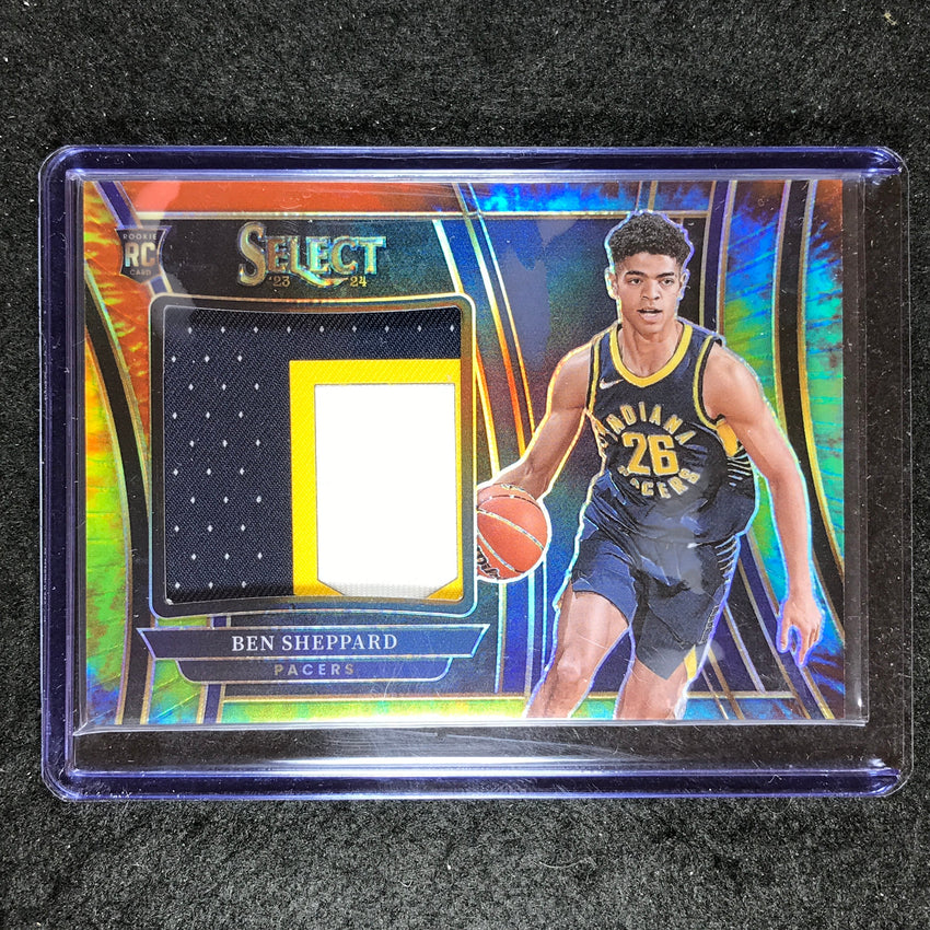 2023-24 Select BEN SHEPPARD Rookie Jumbo Swatches Patch Relic Tie-Dye 1/25