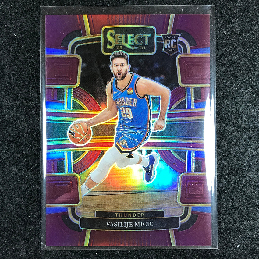 2023-24 Select VASILIJE MICIC Concourse Rookie Maroon 41/175 #92