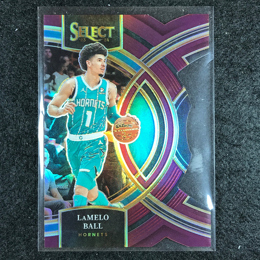 2023-24 Select LAMELO BALL Premier Level Maroon Die-Cut 67/175 #148