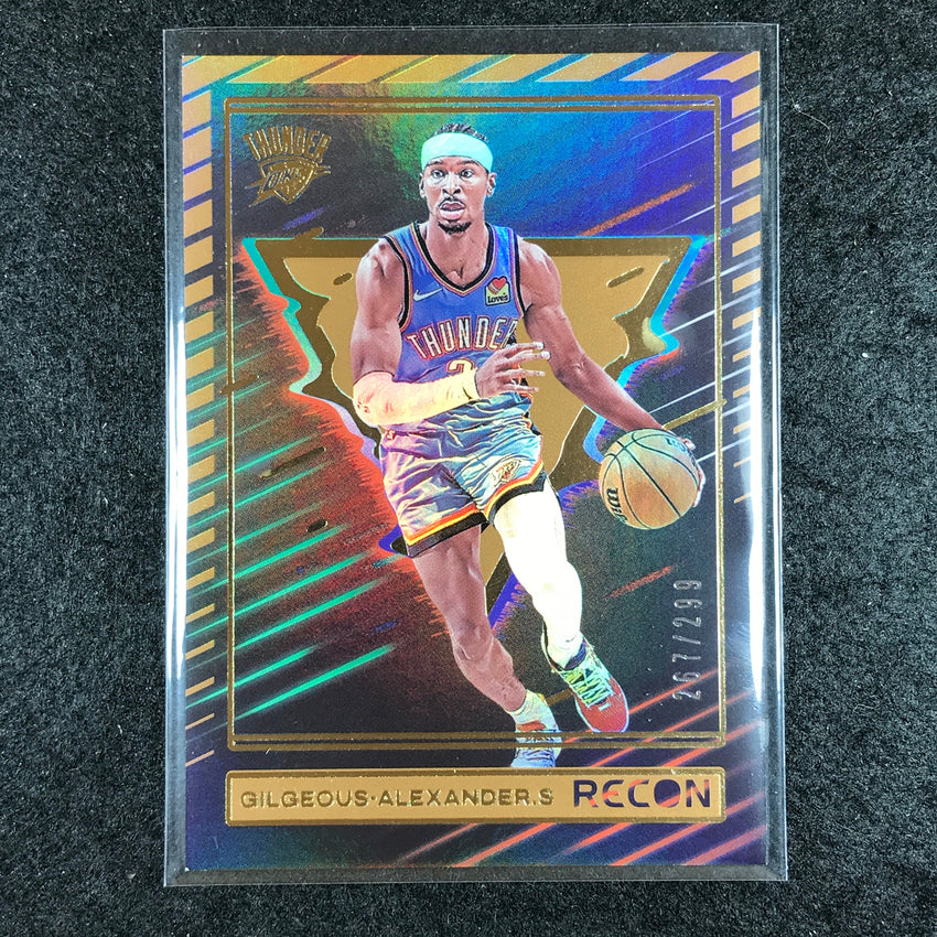 2023-24 Recon SHAI GILGEOUS-ALEXANDER Base Bronze Holo 267/299 No. 178
