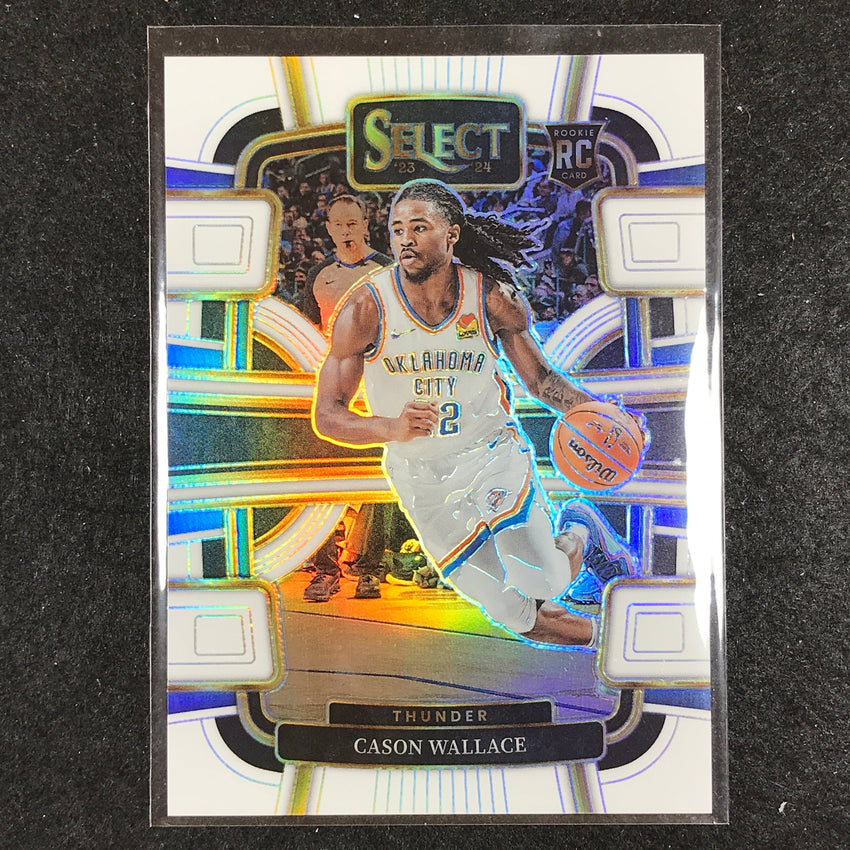 2023-24 Select CASON WALLACE Concourse Rookie White 32/149 No. 88