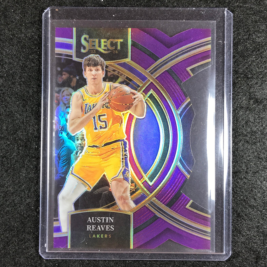 2023-24 Select AUSTIN REAVES Premier Level Purple Die-Cut 48/99 #149