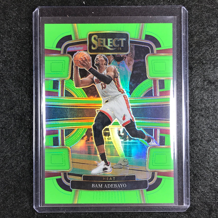 2023-24 Select BAM ADEBAYO Concourse Neon Green 1/75 #59