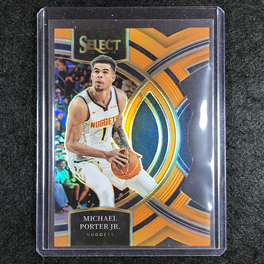 2023-24 Select MICHAEL PORTER JR. Premier Level Orange Die-Cut 63/65 #178