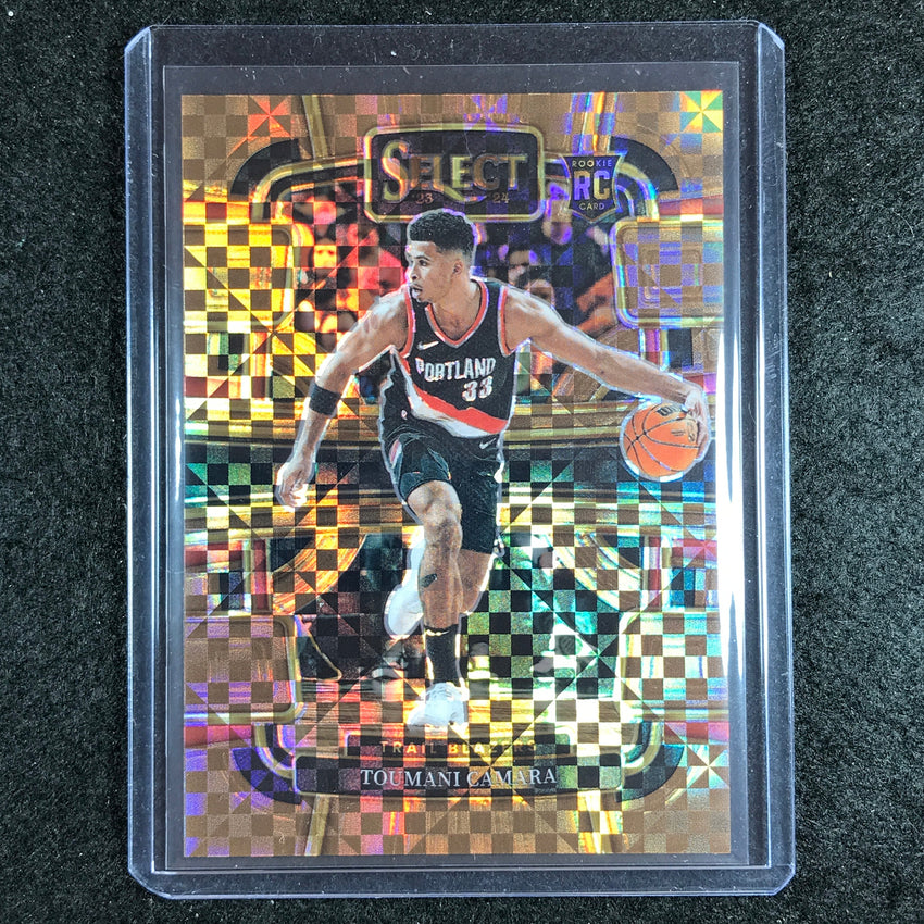 2023-24 Select TOUMANI CAMARA Concourse Rookie Bronze Checker 22/49