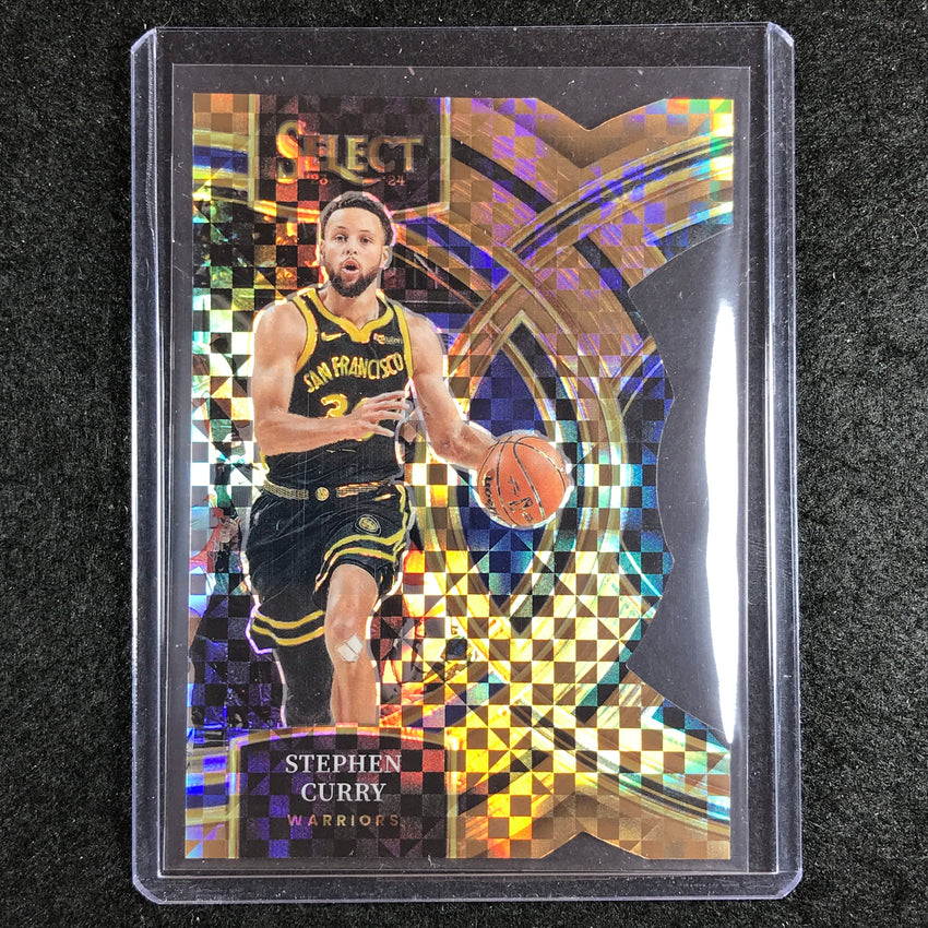 2023-24 Select STEPHEN CURRY Premier Level Bronze Checker Die-Cut 41/49