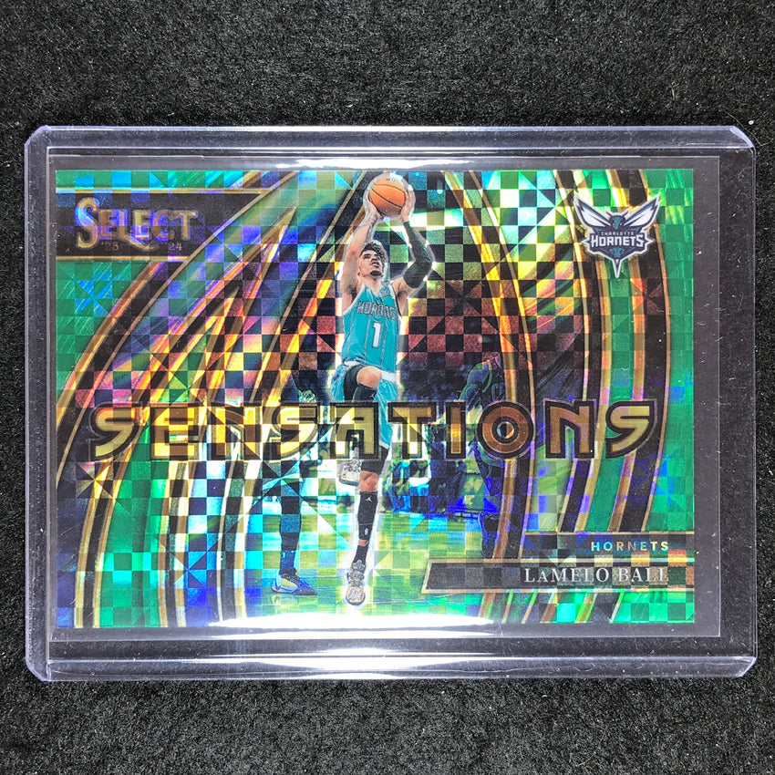 2023-24 Select LAMELO BALL Sensations Green 3/5