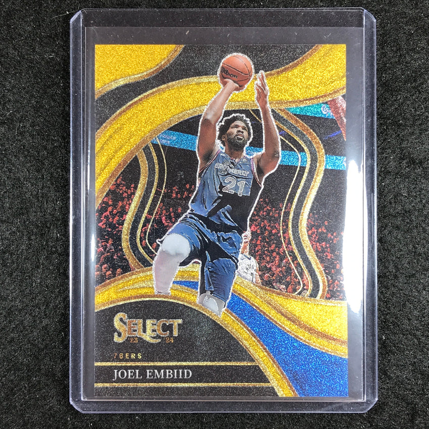 2023-24 Select JOEL EMBIID Courtside Glitter Gold SSP #204