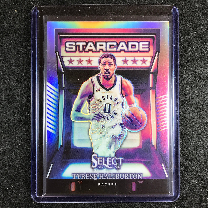 2023-24 Select TYRESE HALIBURTON Starcade SSP No. 27