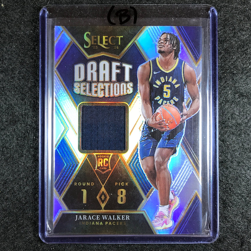 2023-24 Select JARACE WALKER Draft Selections Rookie Jersey Relic #JW (B)