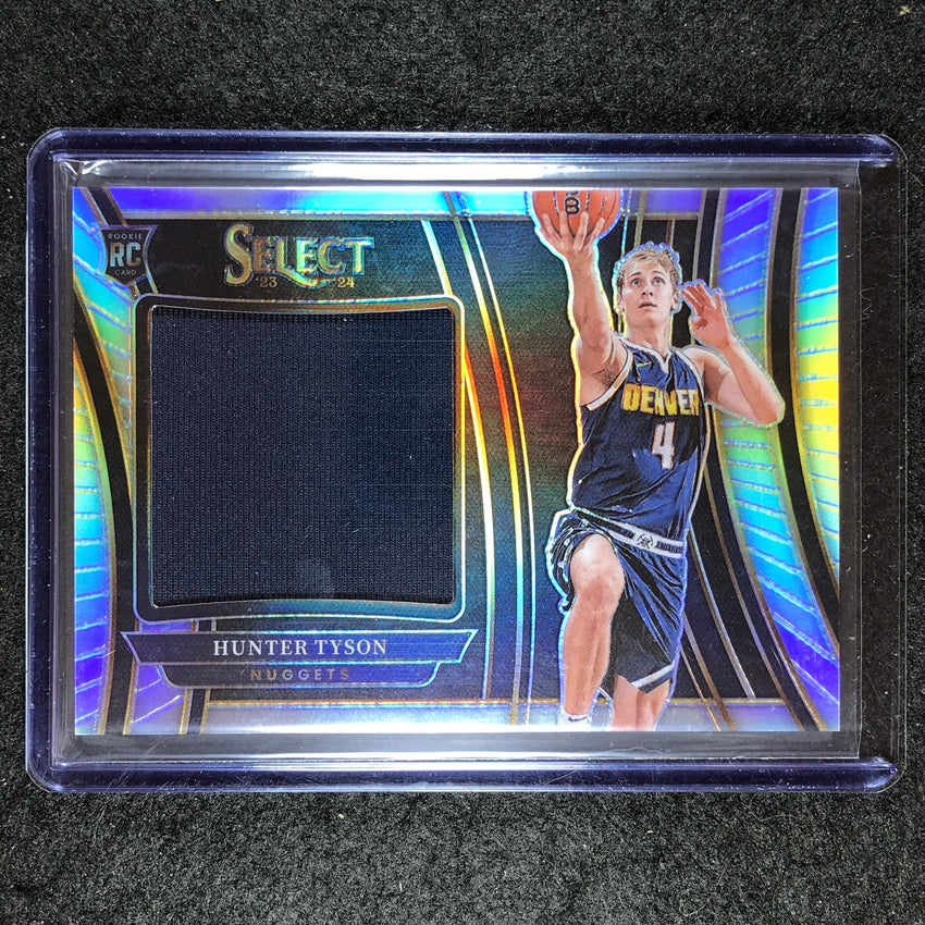 2023-24 Select HUNTER TYSON Rookie Jumbo Swatches Jersey Relic #HT (A)