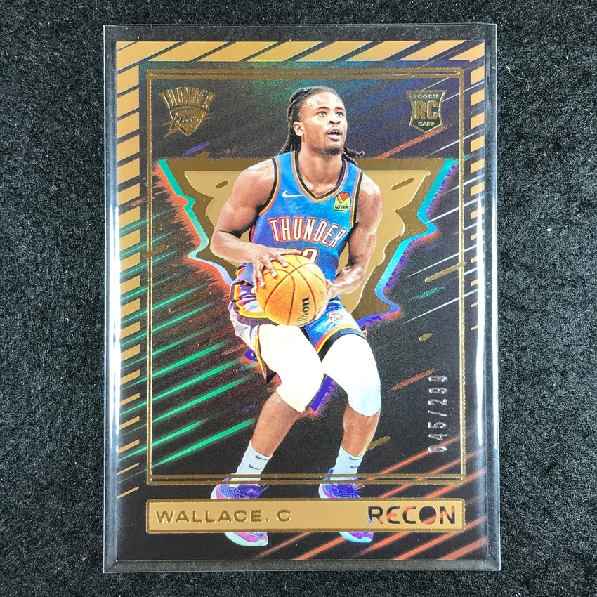 2023-24 Recon CASON WALLACE Rookie Base Bronze Holo 45/299 No. 244