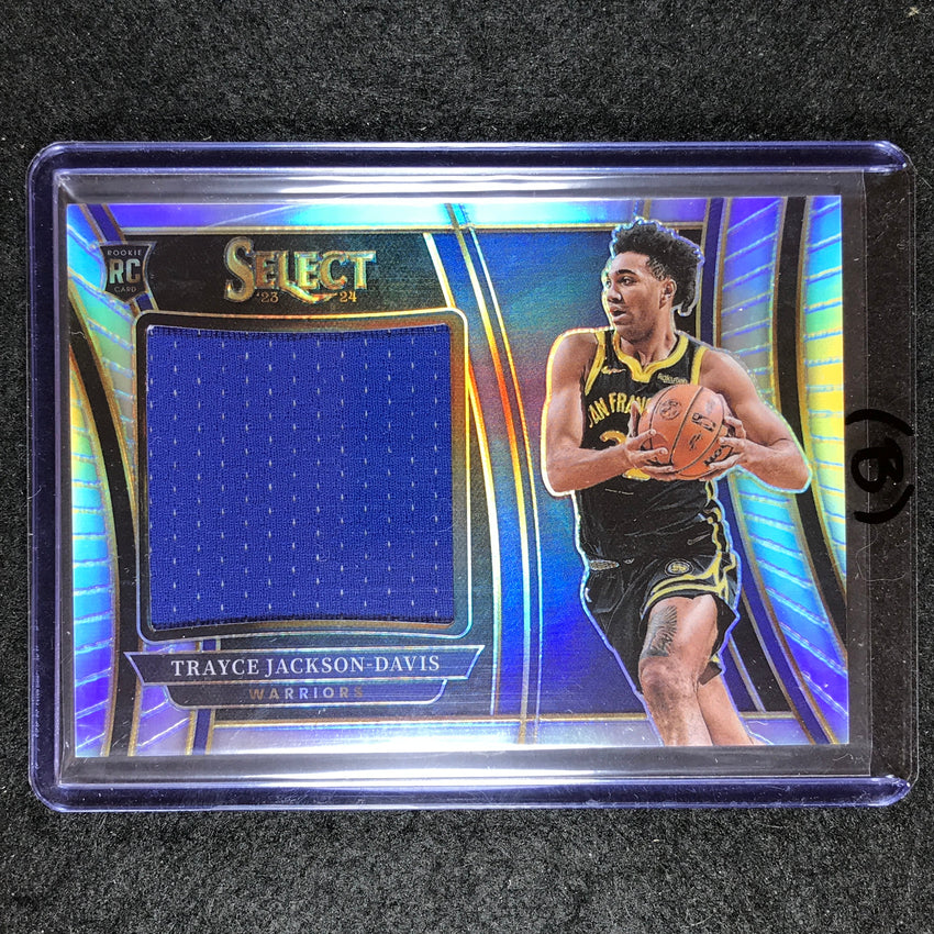 2023-24 Select TRAYCE JACKSON-DAVIS Rookie Jumbo Swatches Jersey Relic No. JD (B)