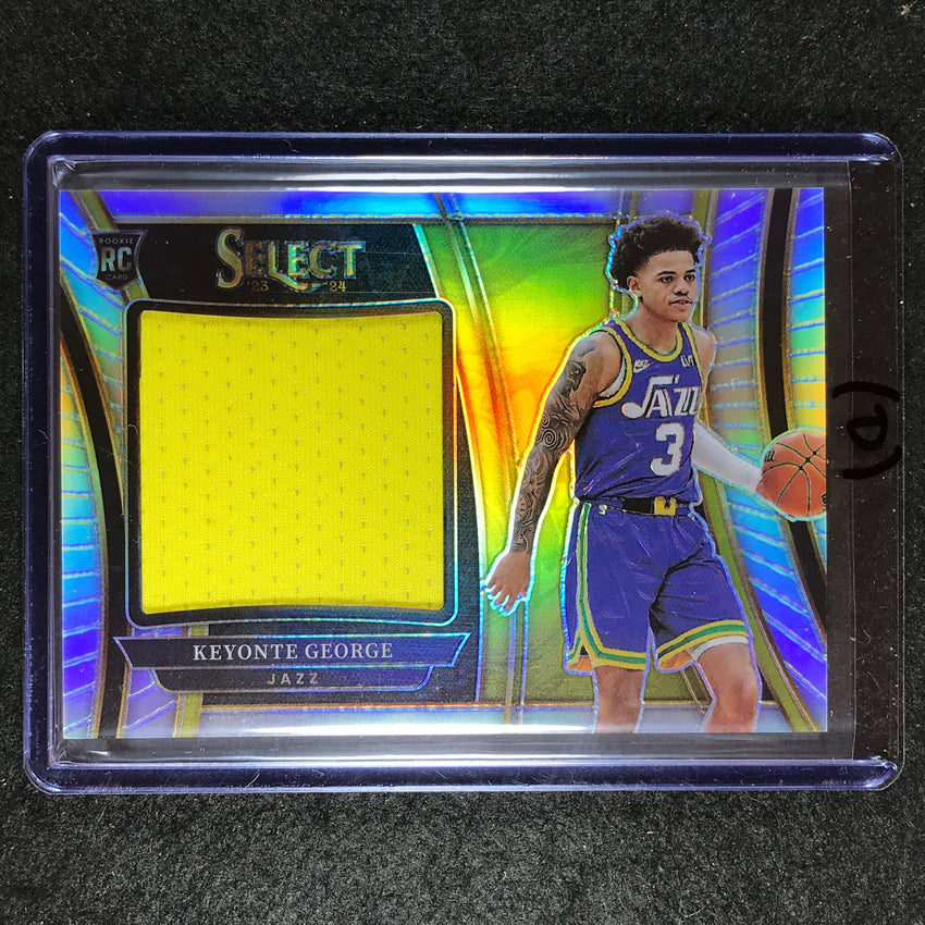 2023-24 Select KEYONTE GEORGE Rookie Jumbo Swatches Jersey Relic No. KE (D)