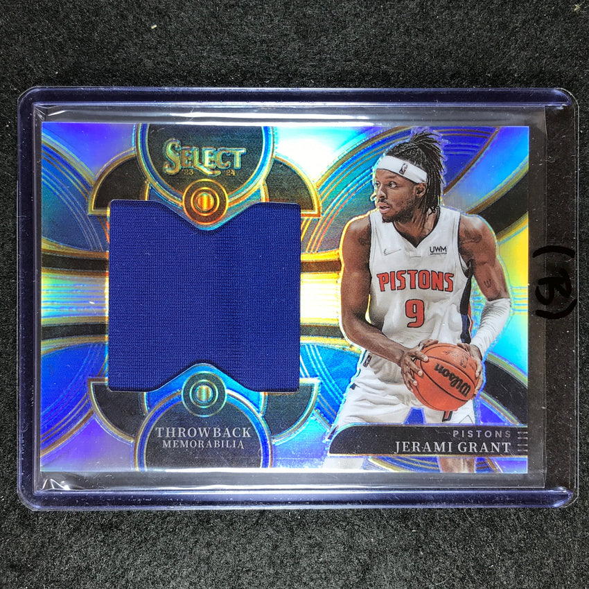 2023-24 Select JERAMI GRANT Throwback Memorabilia Jersey Relic #JG (B)