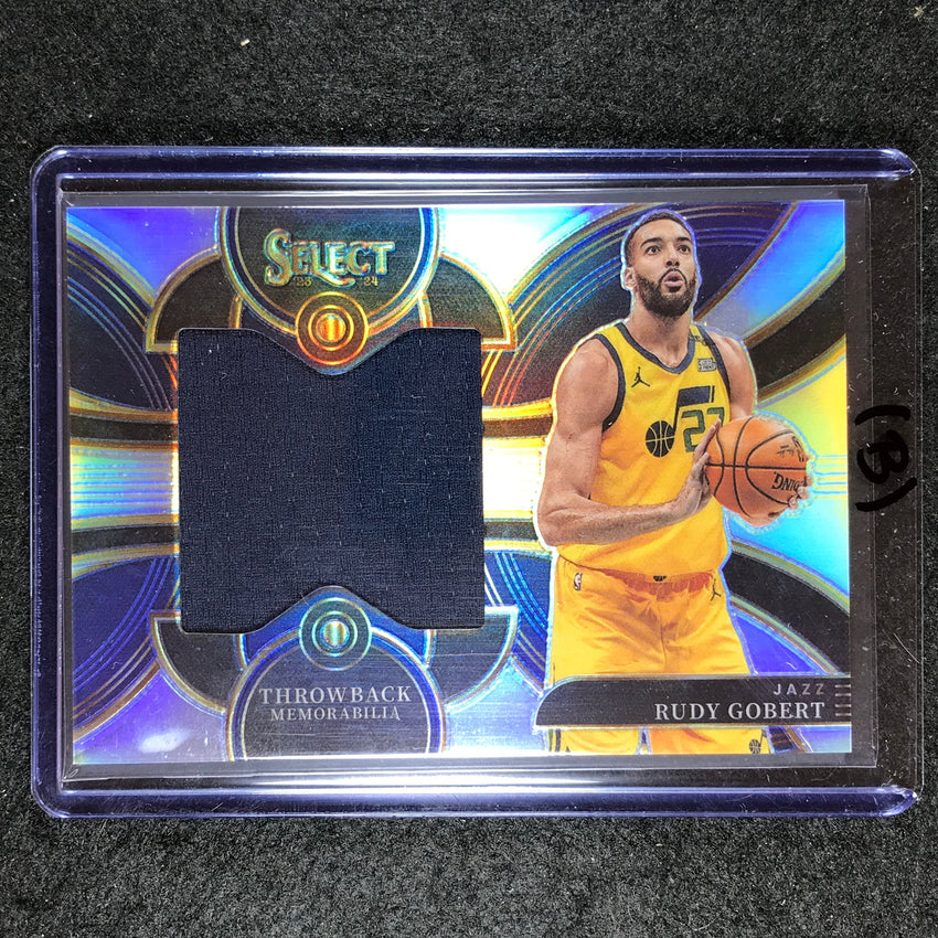 2023-24 Select RUDY GOBERT Throwback Memorabilia Jersey Relic #RG (B)