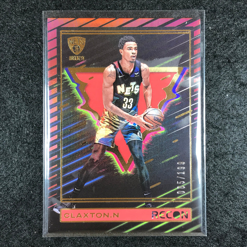 2023-24 Recon NICOLAS CLAXTON Base Red Holo 85/199 #129