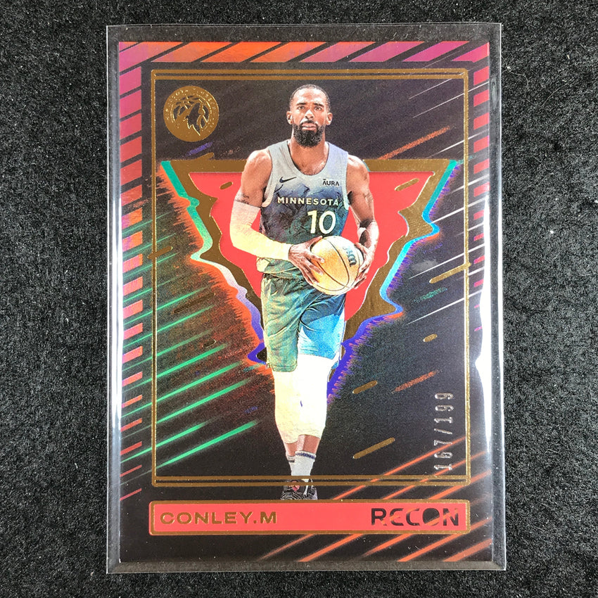 2023-24 Recon MIKE CONLEY Base Red Holo 167/199 #159