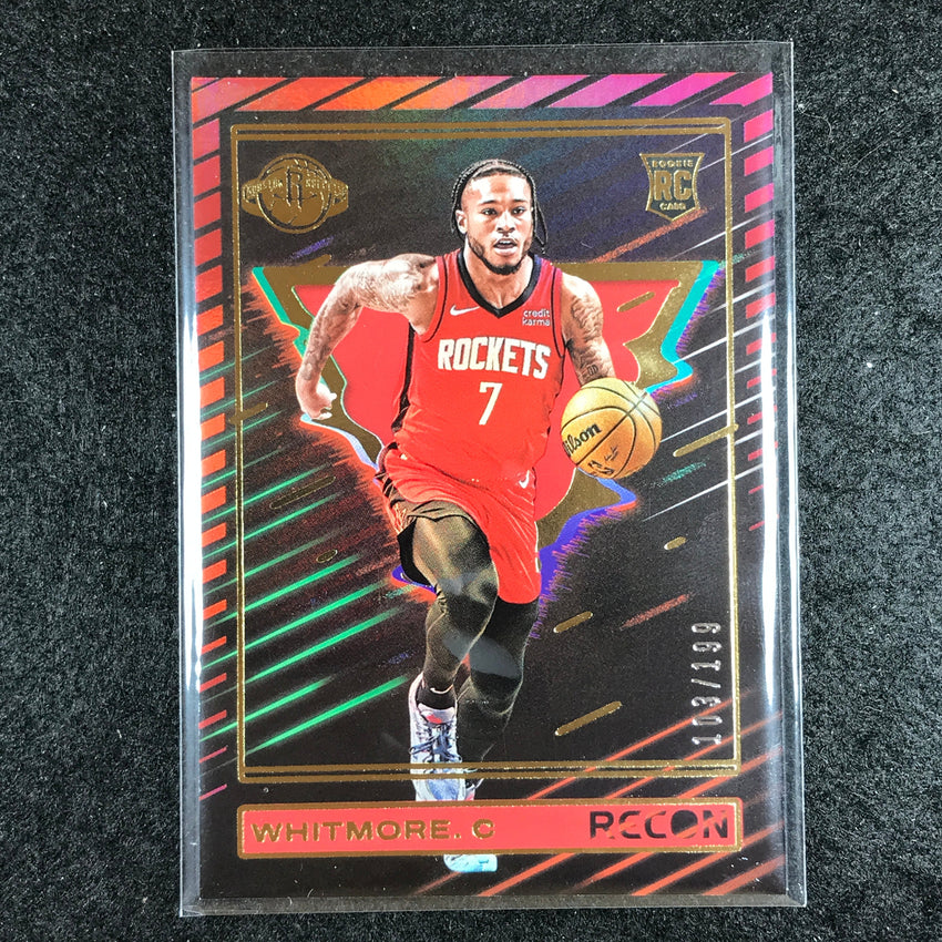 2023-24 Recon CAM WHITMORE Rookie Base Red Holo 103/199 No. 240
