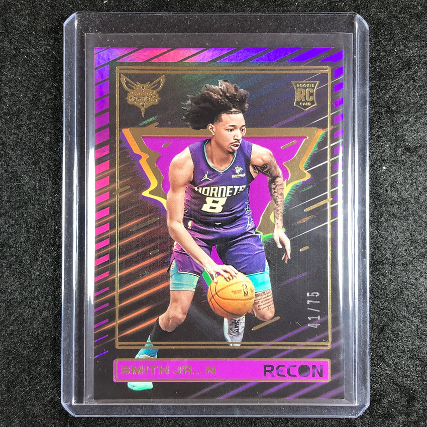 2023-24 Recon NICK SMITH JR. Rookie Base Purple Holo 41/75 No. 216