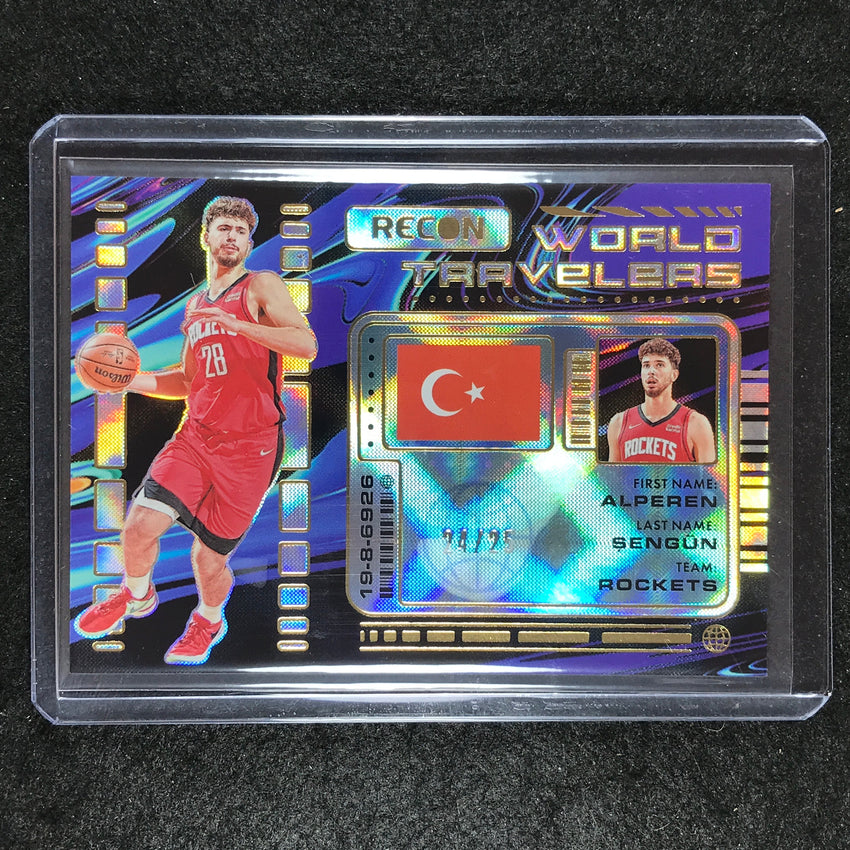 2023-24 Recon ALPEREN SENGUN World Travelers Effect 24/25