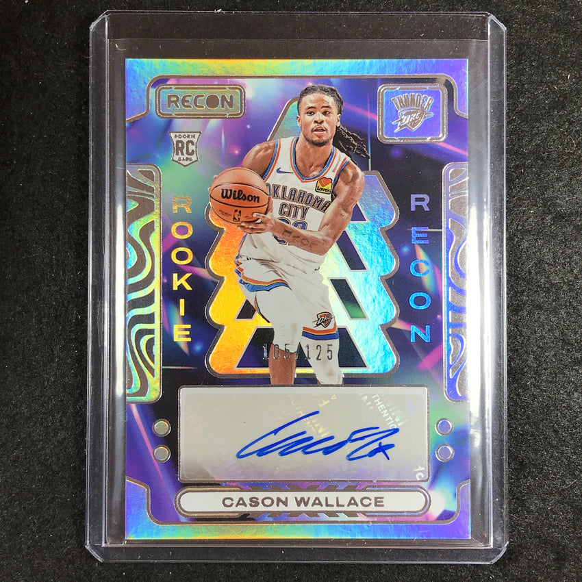 2023-24 Recon CASON WALLACE Rookie Recon Auto Base 105/125