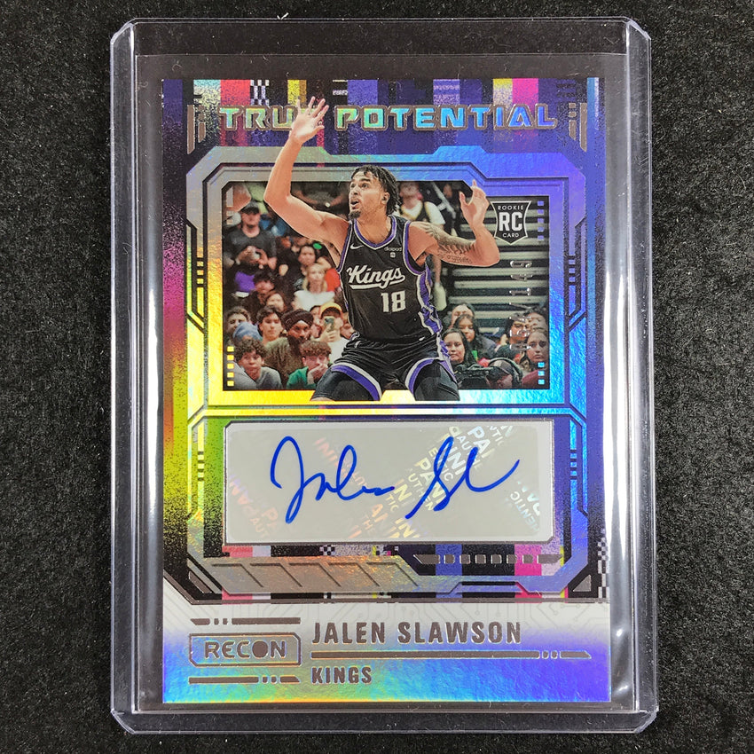 2023-24 Recon JALEN SLAWSON True Potential Rookie Auto Base 54/149