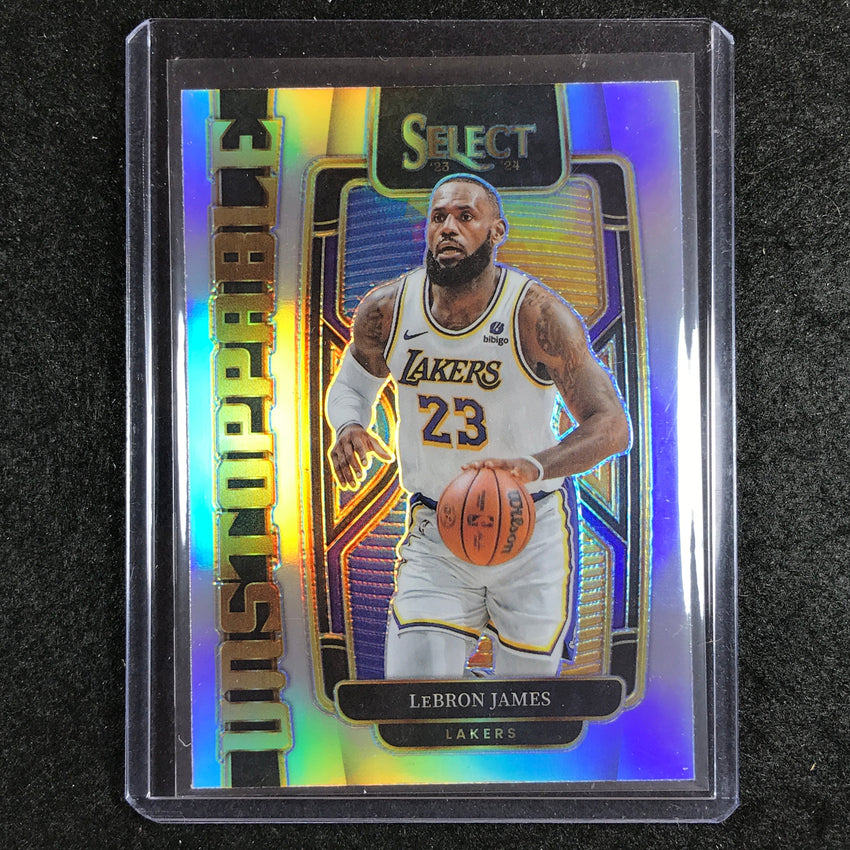 2023-24 Select LEBRON JAMES Unstoppable Silver #14