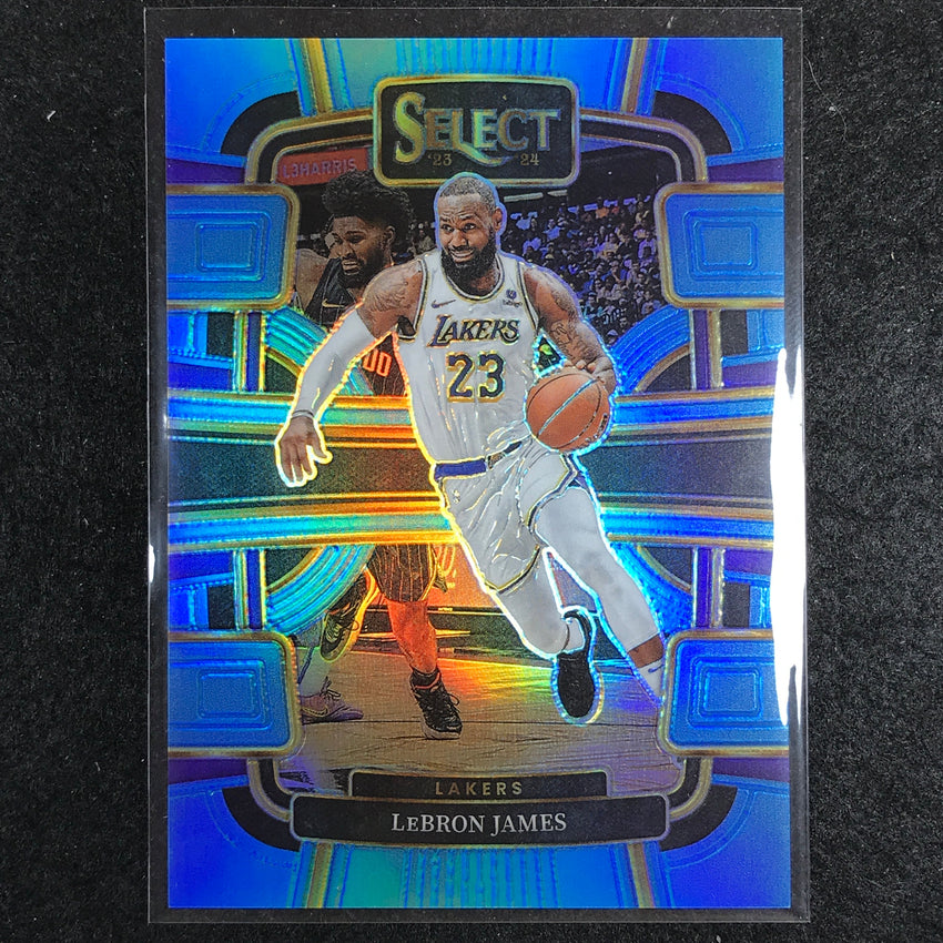 2023-24 Select LEBRON JAMES Concourse Light Blue 89/299 No. 66