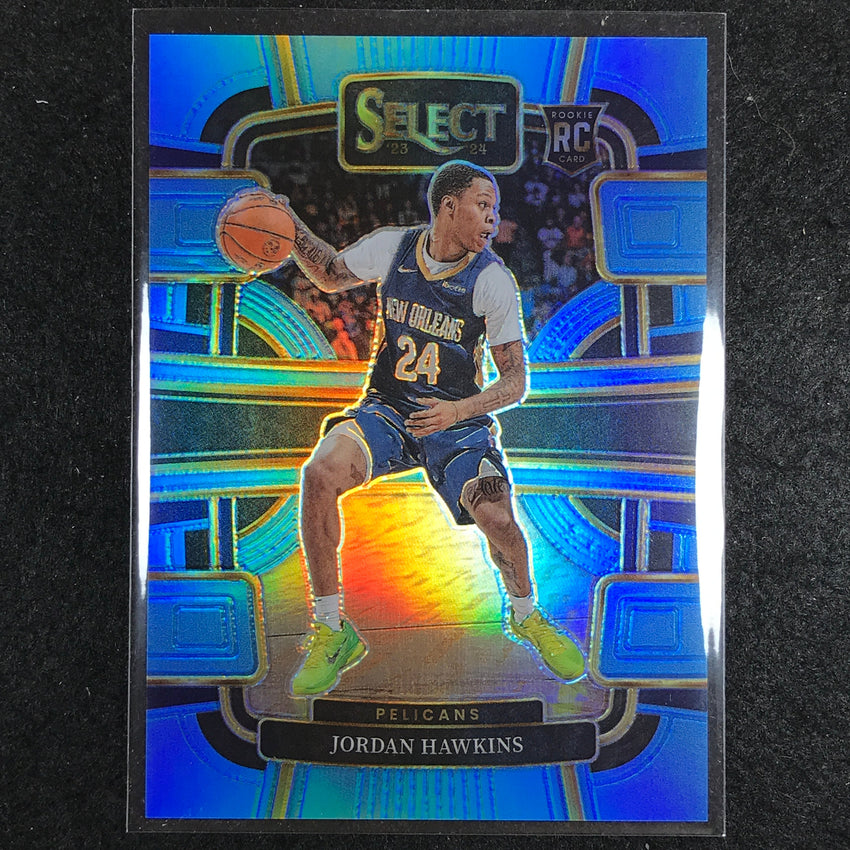 2023-24 Select JORDAN HAWKINS Concourse Rookie Light Blue 244/299 No. 72