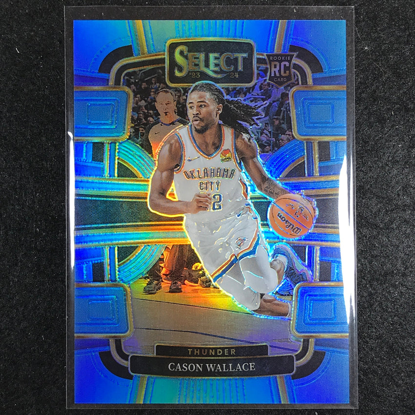 2023-24 Select CASON WALLACE Concourse Rookie Light Blue 24/299 No. 88
