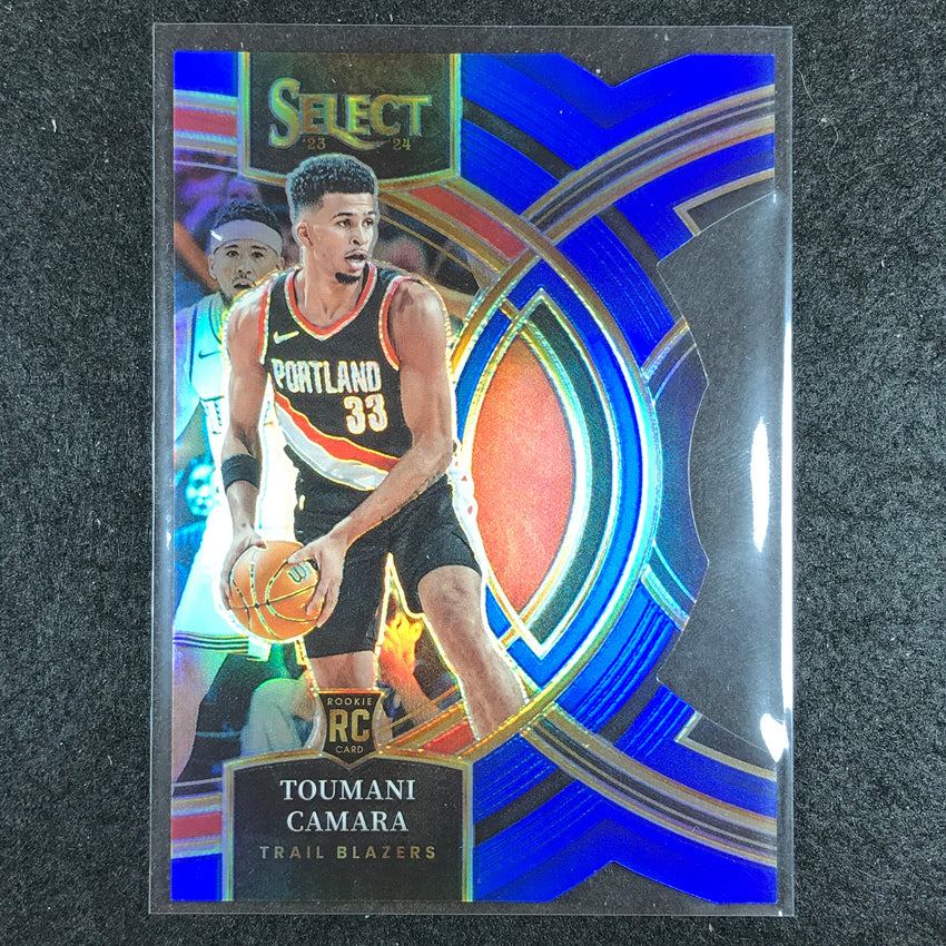 2023-24 Select TOUMANI CAMARA Premier Level Rookie Blue Die-Cut 200/249 #115