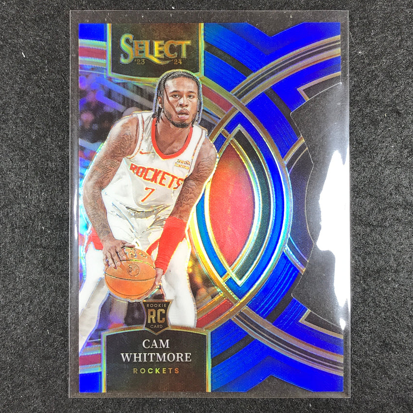 2023-24 Select CAM WHITMORE Premier Level Rookie Blue Die-Cut 175/249 No. 118