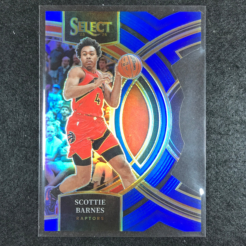 2023-24 Select SCOTTIE BARNES Premier Level Blue Die-Cut 170/249 #147