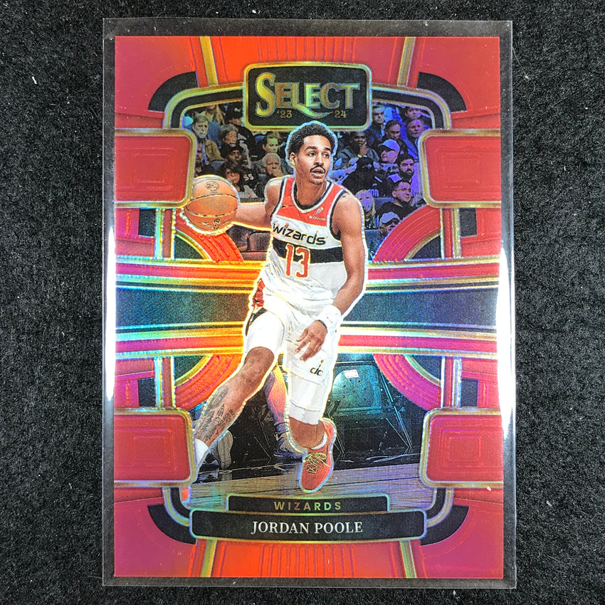 2023-24 Select JORDAN POOLE Concourse Red 91/199 #18