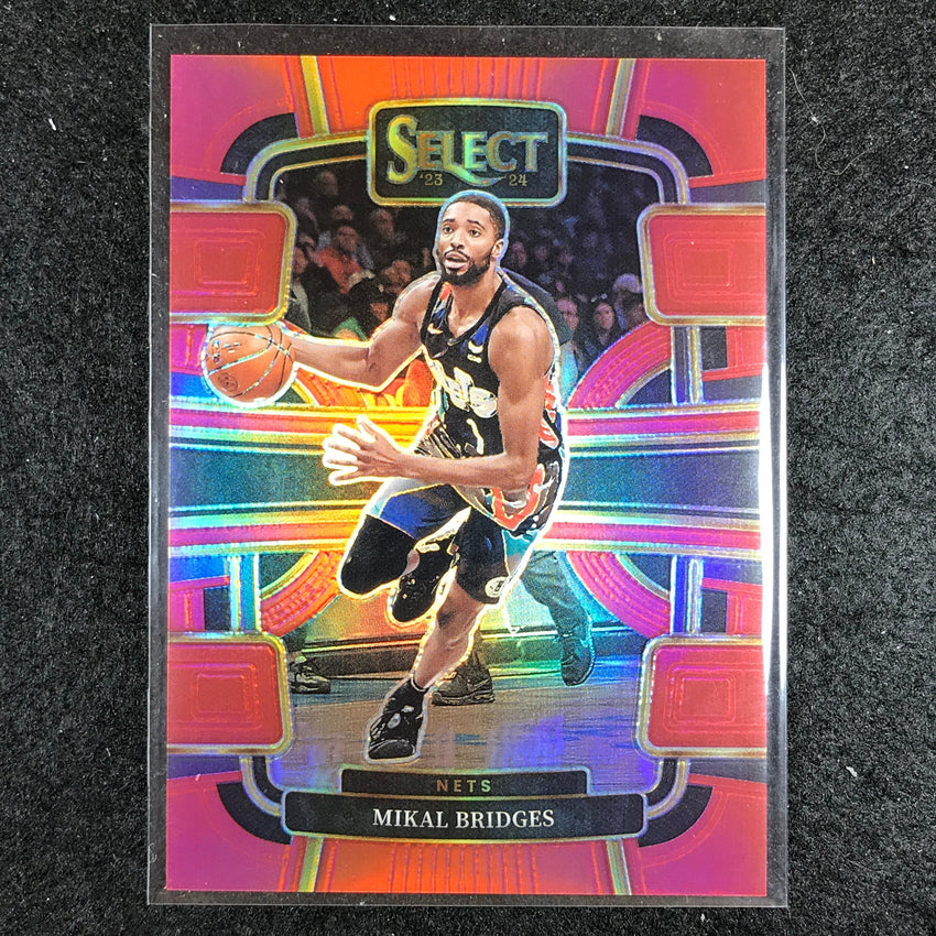 2023-24 Select MIKAL BRIDGES Concourse Red 89/199 #34