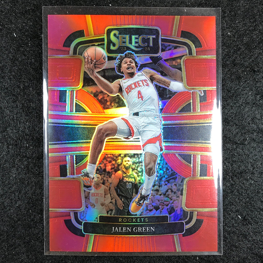 2023-24 Select JALEN GREEN Concourse Red 159/199 #42