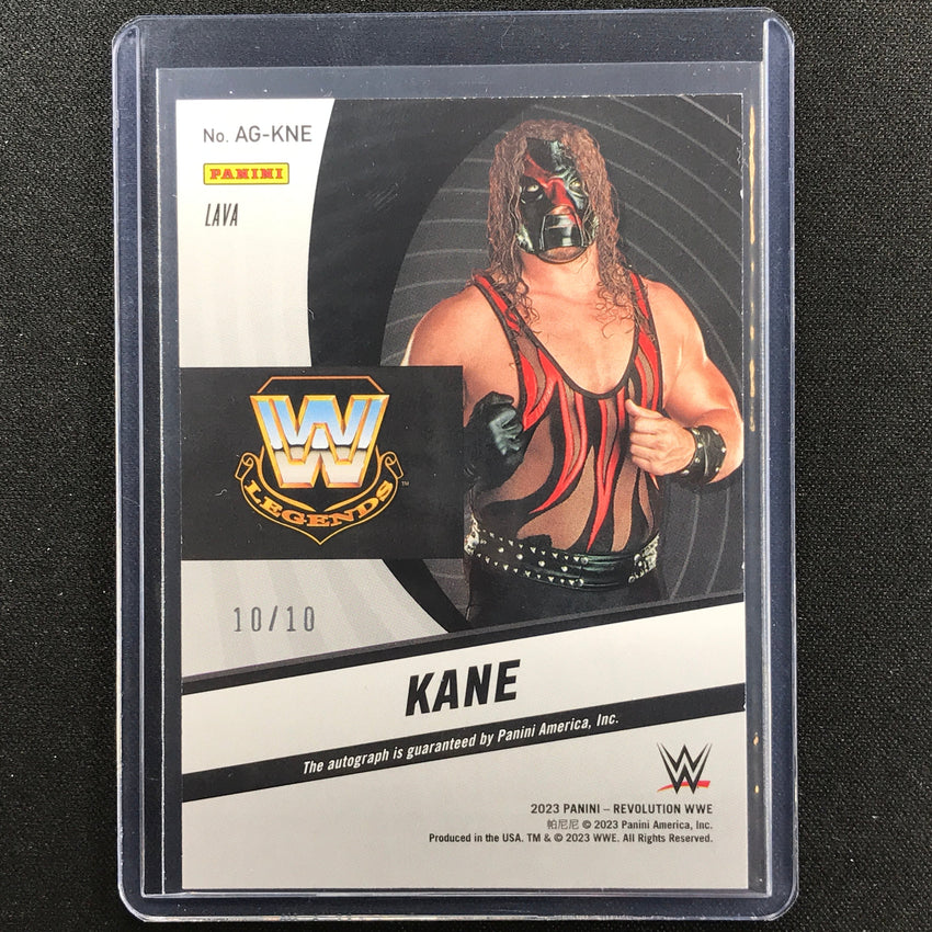 2023 Revolution Wwe Kane Auto Lava 10/10