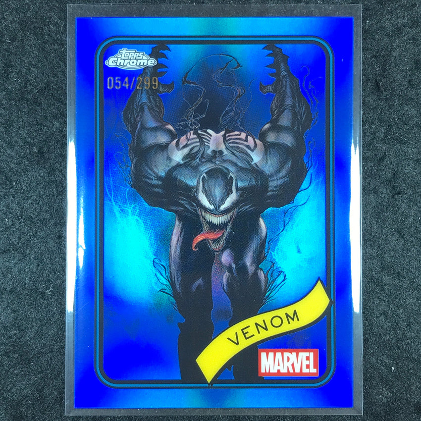 2025 Topps Chrome Marvel VENOM Blue /299 #149