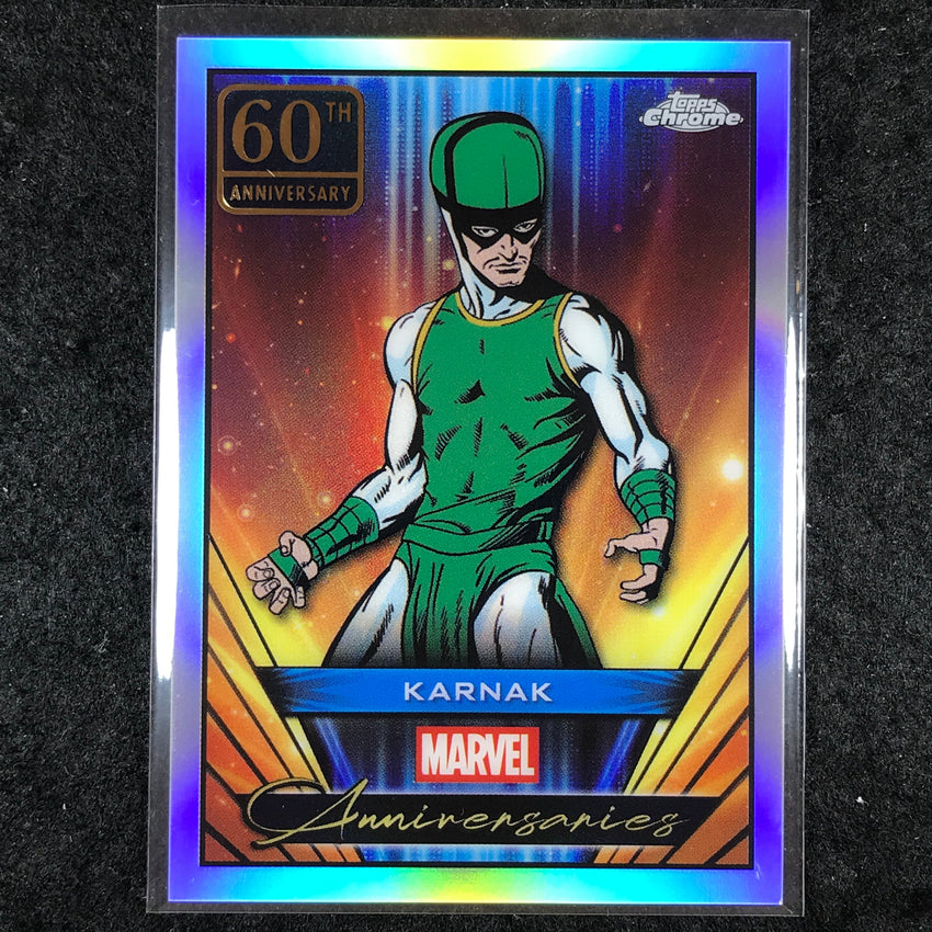 2025 Topps Chrome Marvel KARNAK Marvel Anniversaries #MA-11