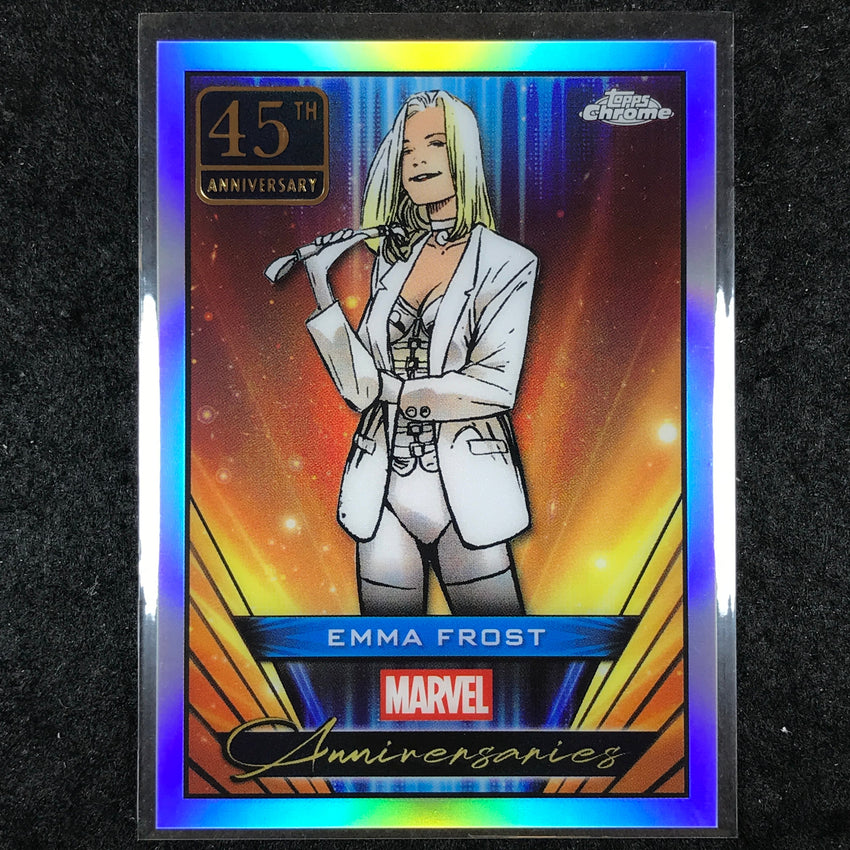 2025 Topps Chrome Marvel EMMA FROST Marvel Anniversaries #MA-12