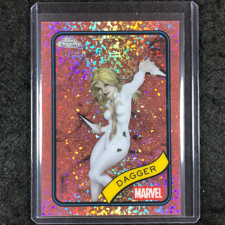 2025 Topps Chrome Marvel DAGGER Rose Gold Mini Diamonds 24/40 #63