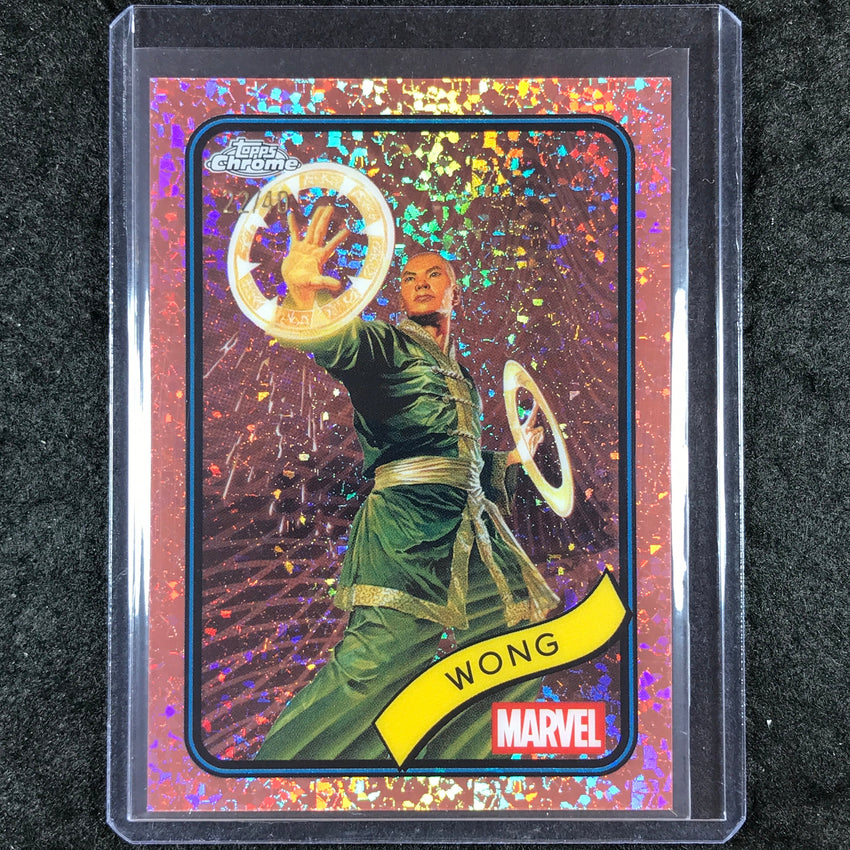 2025 Topps Chrome Marvel WONG Rose Gold Mini Diamonds 22/40 #86